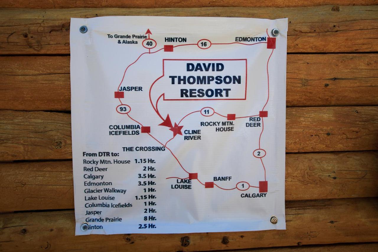 David Thompson Resort Cline River Екстер'єр фото